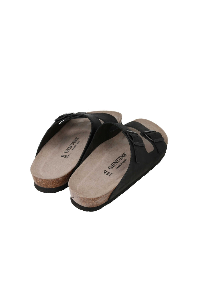 HAWAII OILED LEATHER BLACK MEN