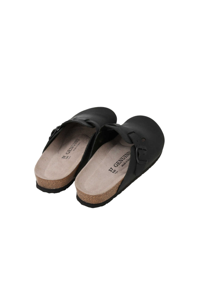 RIVA OILED LEATHER BLACK UNISEX