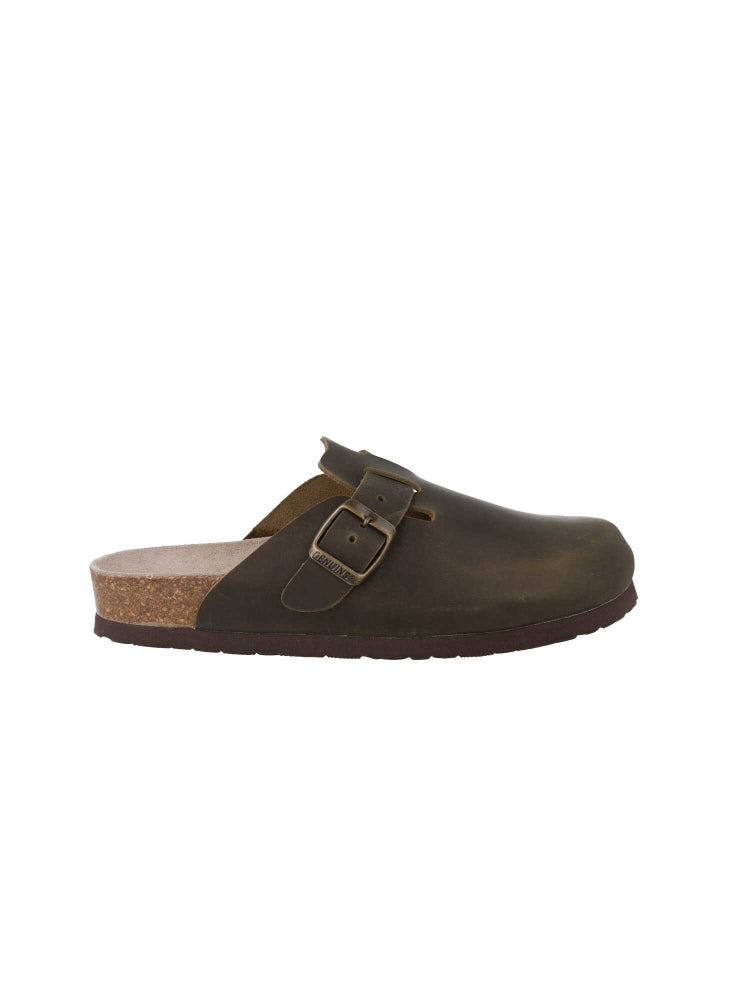 RIVA OILED LEATHER KAKI MEN