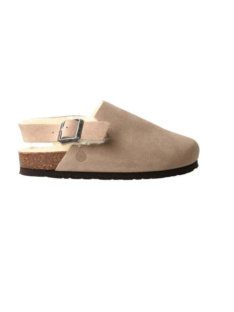 NIOWA VELOUR WOOL TAUPE WOMEN