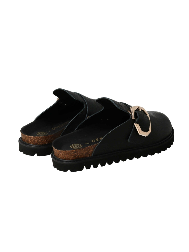 GRISEL LEATHER BLACK WOMEN