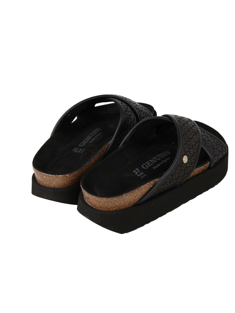 PALACE RAFFIA BLACK WOMEN