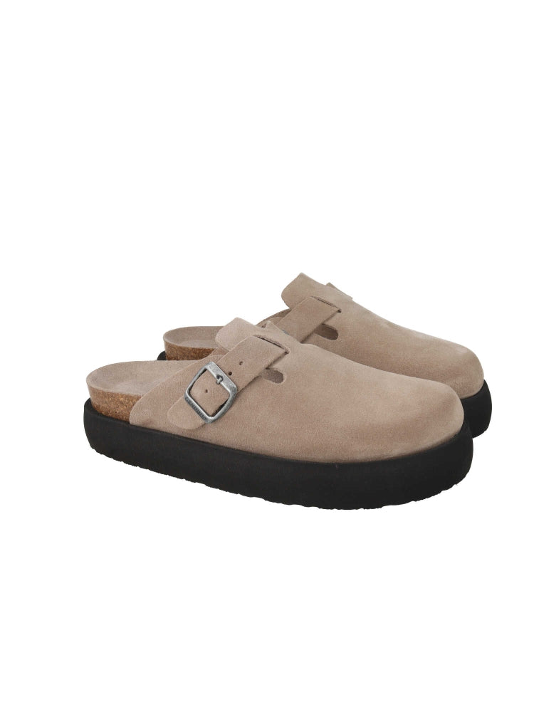 RIVA VELOUR TAUPE BALLOON WOMEN