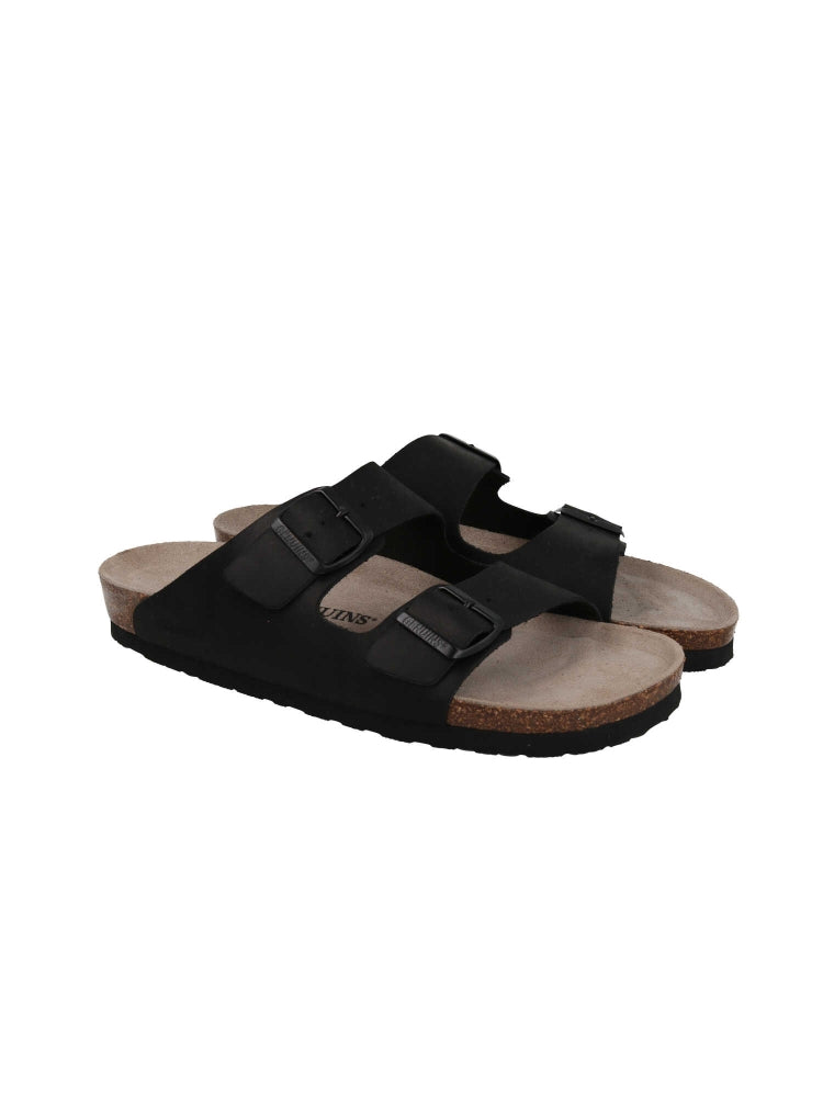 HAWAII OILED LEATHER BLACK MEN