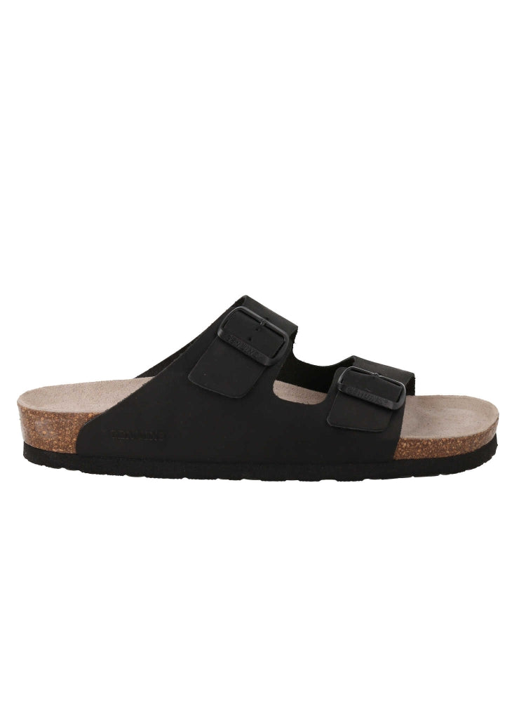 HAWAII OILED LEATHER BLACK MEN