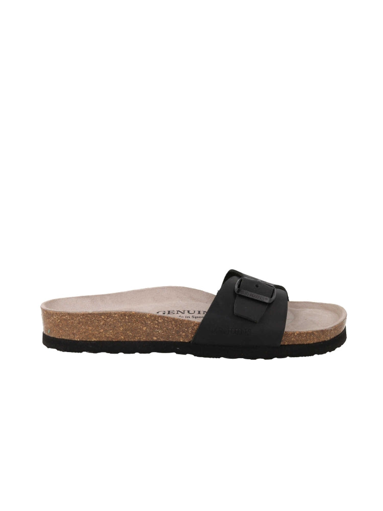 TORONTO OILED LEATHER BLACK WOMEN