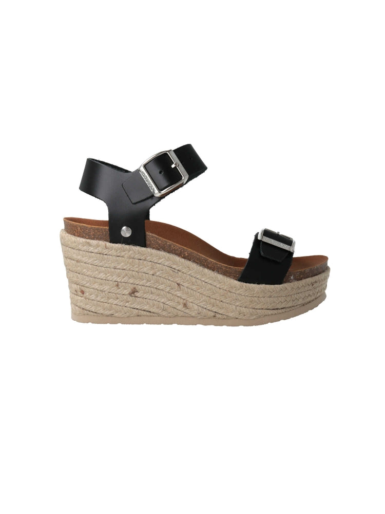 VENECIA LEATHER BLACK WOMEN