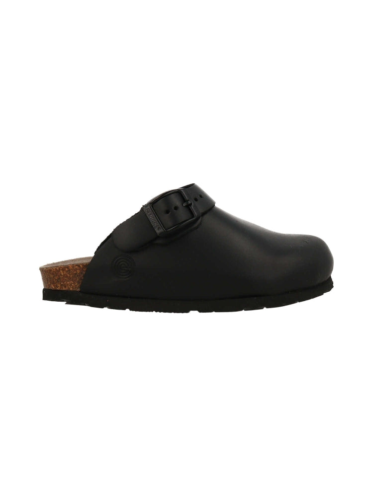 SHETLAND OILED LEATHER BLACK KIDS