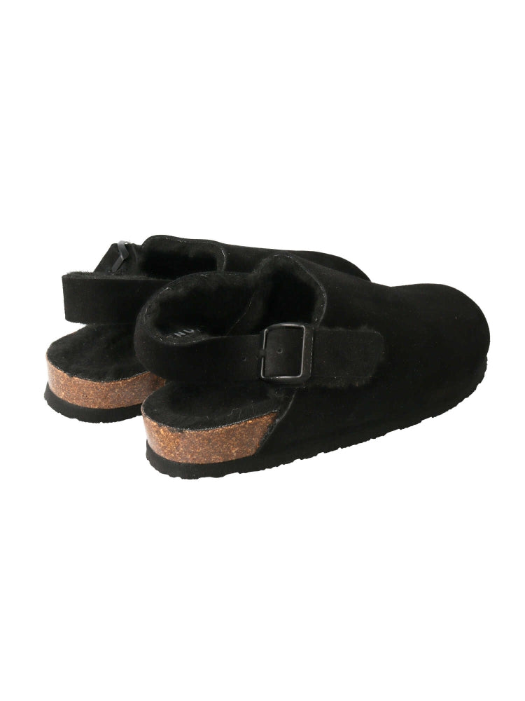 NIOWA VELOUR WOOL BLACK WOMEN