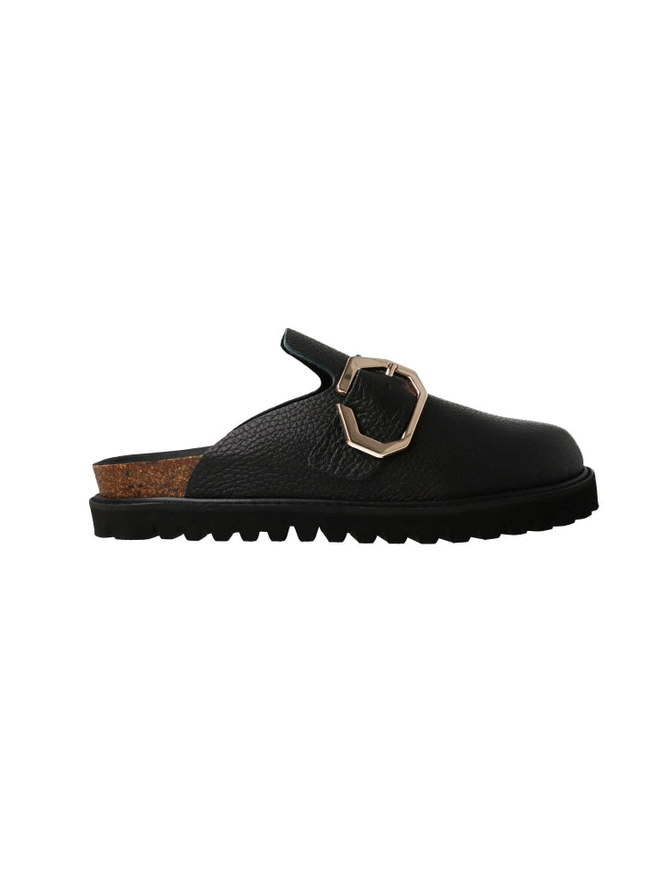 GRISEL LEATHER BLACK WOMEN