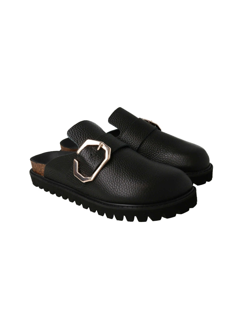 GRISEL LEATHER BLACK WOMEN