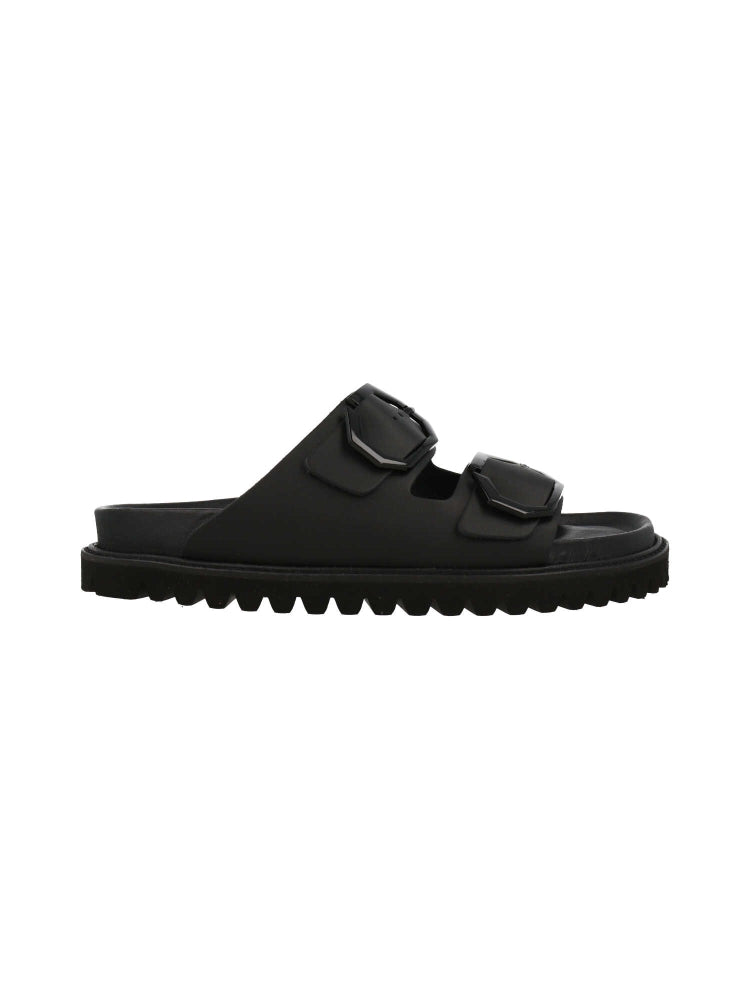 GALIA LEATHER BLACK WOMEN