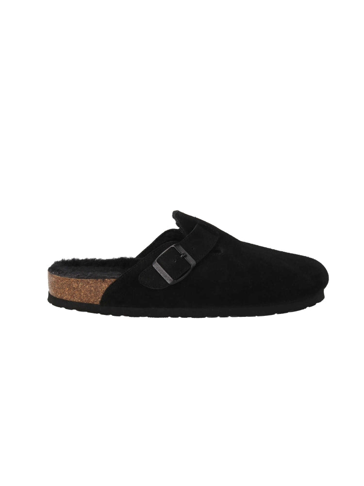RIVA VELOUR WOOL BLACK MEN