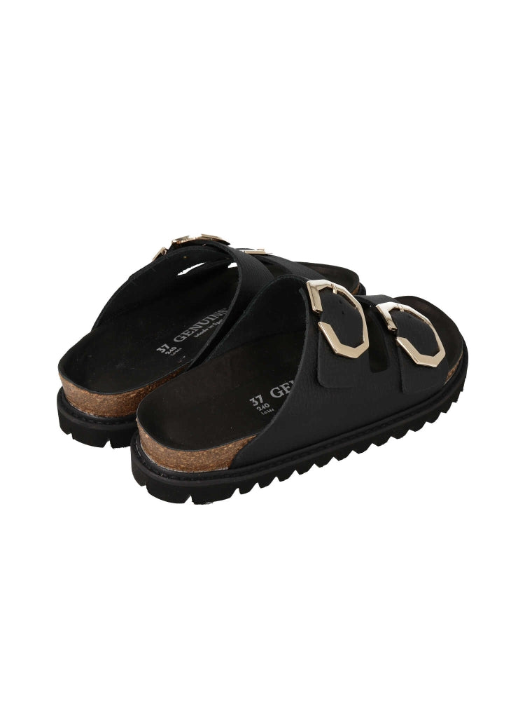 GALIA EMBOSSED LEATHER DARK WOMEN