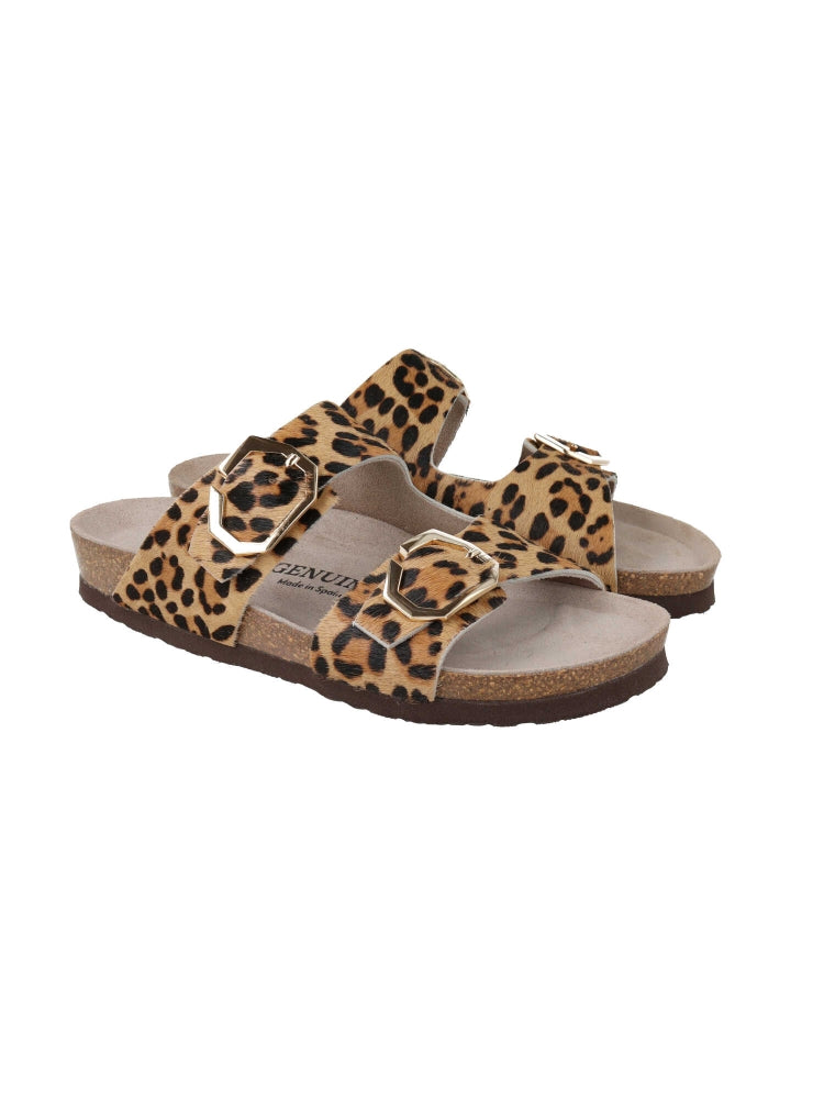 GELAN LEATHER LEOPARD WOMEN