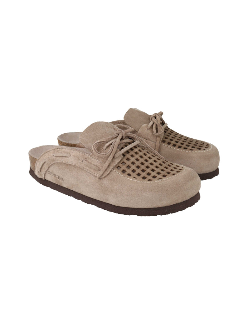 ZIAR VELOUR TAUPE WOMEN