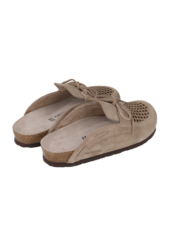 ZIAR VELOUR TAUPE WOMEN