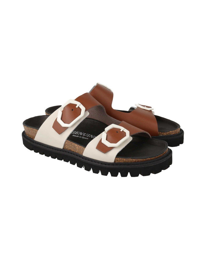 GELAN LEATHER TWIN OFF WHITE WOMEN