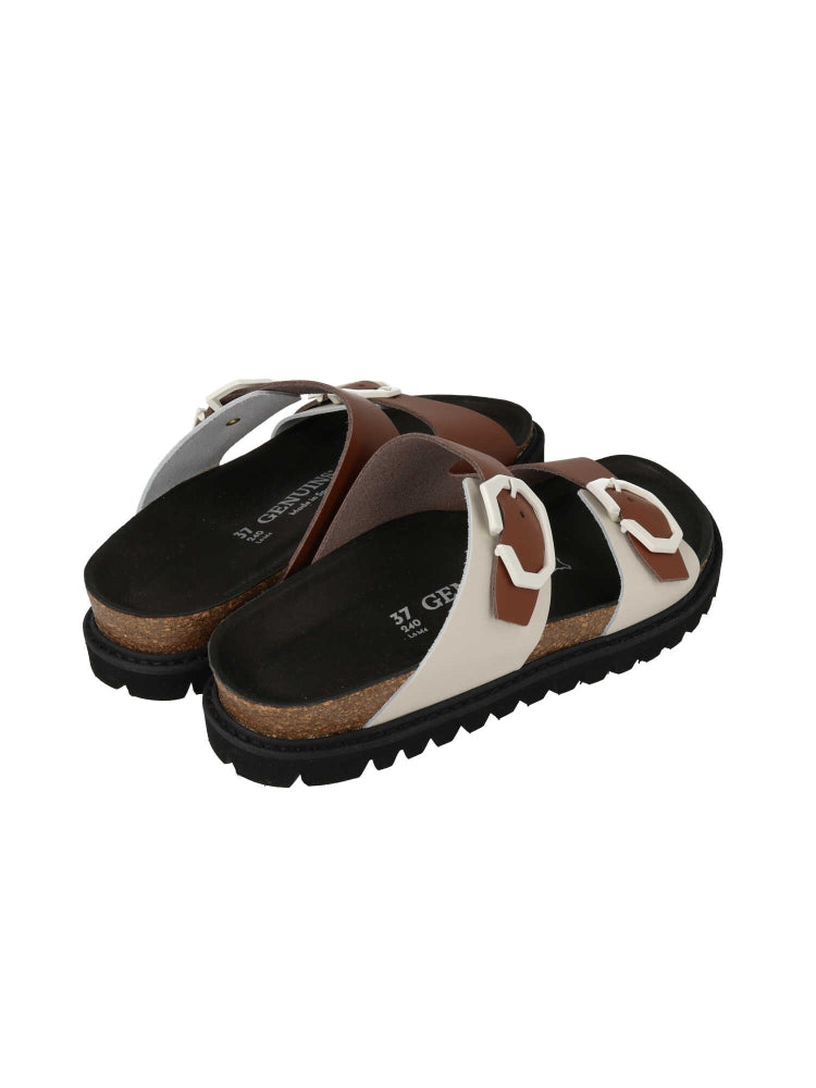 GELAN LEATHER TWIN OFF WHITE WOMEN